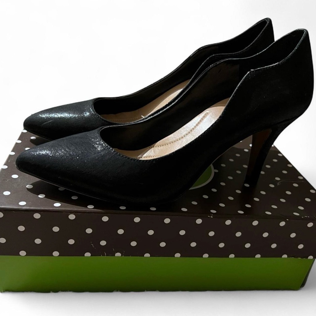 Kelly  Katie Classic Black Heels Brand New